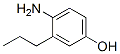 Phenol, 4-amino-3-propyl- (9CI) Structure