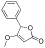 2(5H)-푸라논,4-메톡시-5-페닐- 구조식 이미지