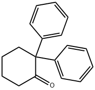 2,2-디페닐시클로헥사논 구조식 이미지