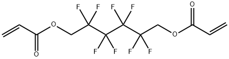 2,2,3,3,4,4,5,5-OCTAFLUORO-1,6-HEXANEDIOL DIACRYLATE Structure