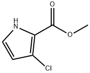 Methyl 3-chloro-1H-pyrrole-2-carboxylate Structure