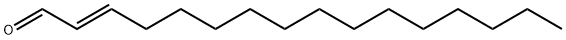 (E)-2-Hexadecenal Structure