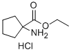 1-아미노-사이클로펜탄카르복실산에틸에스테르HCL 구조식 이미지