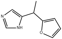 1H-Imidazole,  4-[1-(2-furanyl)ethyl]-  (9CI) 구조식 이미지