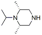 Piperazine, 2,6-dimethyl-1-(1-methylethyl)-, (2R,6S)-rel- (9CI) Structure