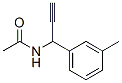 Acetamide,  N-[1-(3-methylphenyl)-2-propynyl]-  (9CI) Structure