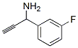 Benzenemethanamine, alpha-ethynyl-3-fluoro- (9CI) Structure