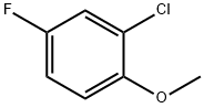 2-Chloro-4-fluoroanisole 구조식 이미지