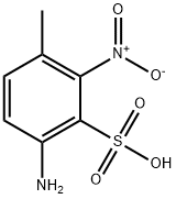 4-AMINO-2-NITRO-3-TOLUENESULFONIC ACID Structure