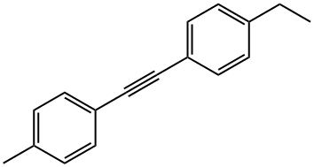 1-(4-ETHYLPHENYL)-2-(4-METHYLPHENYL)ACETYLENE 구조식 이미지