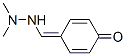4-[(2,2-디메틸히드라지닐)메틸리덴]시클로헥사-2,5-디엔-1-온 구조식 이미지