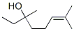 3,7-Dimethyl-6-octen-3-ol 구조식 이미지