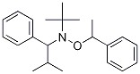 N-tert-Butyl-N-(2-Methyl-1-phenylpropyl)-O-(1-phenylethyl)hydroxylaMine 구조식 이미지