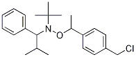 N-tert-Butyl-O-[1-[4-(chloroMethyl)phenyl]ethyl]-N-(2-Methyl-1-phenylpropyl)hydroxylaMine 구조식 이미지
