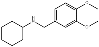N-(3,4-dimethoxybenzyl)cyclohexanamine 구조식 이미지