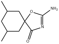 2-Amino-7,9-dimethyl-1-oxa-3-azaspiro[4.5]dec-2-en-4-one Structure