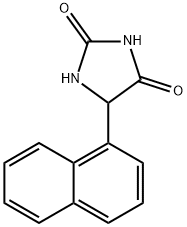 5-(1-Naphthyl)imidazolidine-2,4-dione 구조식 이미지