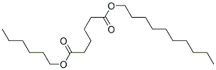 decyl hexyl adipate Structure