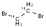 1,2-DIBROMOETHANE, [1,2-14C]- Structure