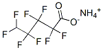 ammonium 2,2,3,3,4,4,5,5-octafluorovalerate  Structure