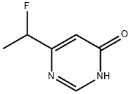6-(1-FLUOROETHYL)-4(1H)-PYRIMIDINONE Structure