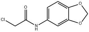 N-BENZO[1,3]DIOXOL-5-YL-2-클로로-아세트아미드 구조식 이미지
