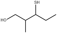 3-Mercapto-2-methylpenta-1-ol Structure