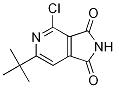 6-tert-butyl-4-chloro-1H,2H,3H-pyrrolo[3,4-
c]pyridine-1,3-dione Structure