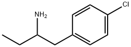 1-(4-chlorophenyl)-2-aminobutane Structure