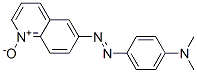 6-[[p-(디메틸아미노)페닐]아조]퀴놀린1-옥사이드 구조식 이미지