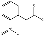 Benzeneacetyl chloride,2-nitro- 구조식 이미지