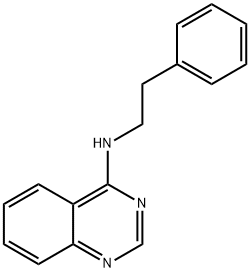 N-(2-PHENYLETHYL)-4-QUINAZOLINAMINE Structure