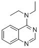 4-DIETHYLAMINOQUINAZOLINE Structure