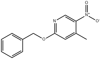 2-(Benzyloxy)-4-Methyl-5-nitropyridine Structure