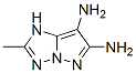 1H-Pyrazolo[1,5-b][1,2,4]triazole-6,7-diamine,  2-methyl-  (9CI) Structure