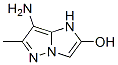 1H-Imidazo[1,2-b]pyrazol-2-ol,  7-amino-6-methyl- 구조식 이미지