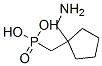 Phosphonic acid, [[1-(aminomethyl)cyclopentyl]methyl]- (9CI) Structure