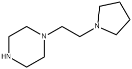 1-(2-PYRROLIDINOETHYL)PIPERAZINE 구조식 이미지