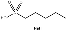 Sodium pentanesulfonate Structure