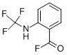 Benzoyl fluoride, 2-[(trifluoromethyl)amino]- (9CI) Structure