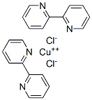 BIS(2,2'-BIPYRIDINE) CUPRIC CHLORIDE Structure