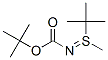 Sulfilimine, N-[(1,1-dimethylethoxy)carbonyl]-S-(1,1-dimethylethyl)-S-methyl- Structure