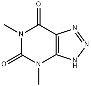 4,6-Dimethyl-1H-1,2,3-triazolo[4,5-d]pyrimidine-5,7(4H,6H)-dione 구조식 이미지