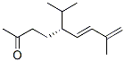 [R-(E)]-5-이소프로필-8-메틸노나-6,8-디엔-2-온 구조식 이미지