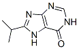 6H-Purin-6-one,  1,7-dihydro-8-(1-methylethyl)-  (9CI) Structure