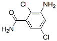 3-아미노-2,5-디클로로벤즈아미드 구조식 이미지