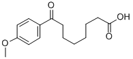 8-(4-METHOXYPHENYL)-8-OXOOCTANOIC ACID Structure