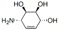 4-Cyclohexene-1,2,3-triol, 6-amino-, (1R,2S,3R,6S)- (9CI) Structure