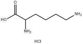 DL-lysine hydrochloride  구조식 이미지