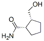 시클로펜탄카르복사미드,2-(히드록시메틸)-,(1S,2R)-(9CI) 구조식 이미지